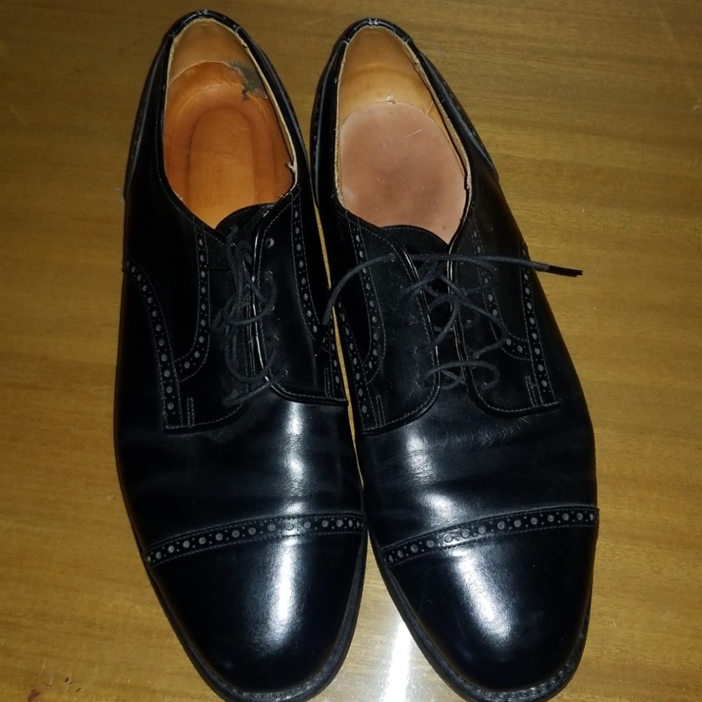 Allen Edmond Black Dress Shoes